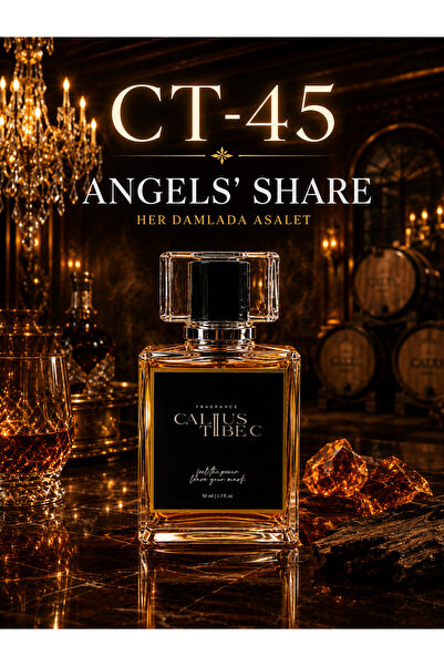 Calius Tibec CT-45 ANGELS SHARE Muadili Unisex Parfüm EDP 50 ML