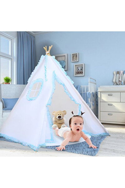 Empria Cort de joaca pentru copii, cort teepee, stil indian, Empria, 110x110x...