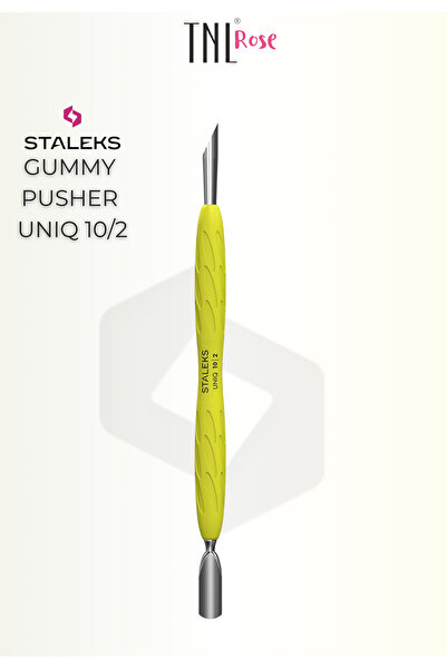 STALEKS Gummy UNIQ 10 TYPE 2 Silikon Saplı Portakal Çubuğu Tırnak Kütikül Et ...