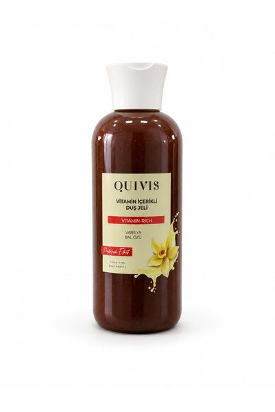 Quivis Vanilla Shower Gel Moisturizing and Refreshing Body Cleanser 400 ml