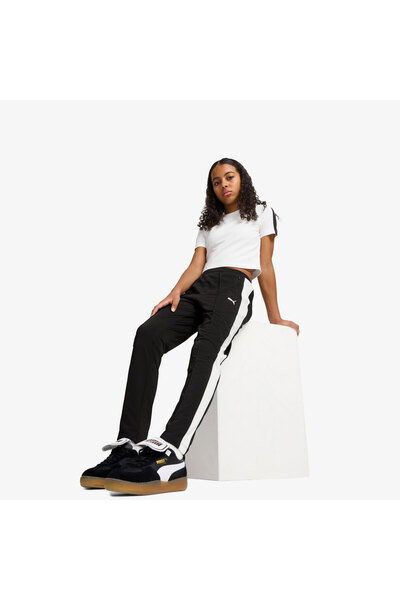 Puma T7 Always On Slim Çocuk Siyah Eşofman Altı