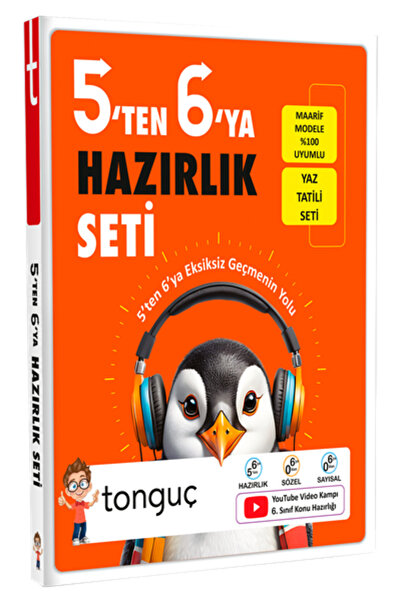 Tonguç Yayınları Tonguç: 5 Den 6 Ya Hazırlık Seti /