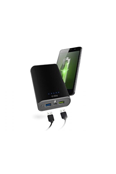SBS Power Bank 10400 mAh 3.0, Hızlı Sarj (50 Saat Eksra Sarj), model TTBB1040...