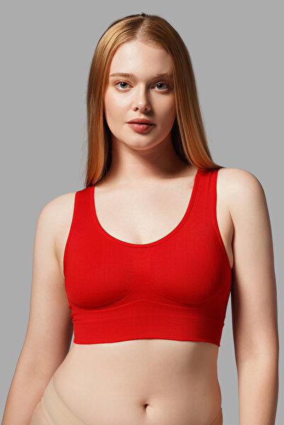 S&W SWEET WOMEN Kalın Askılı Pedsiz Büstiyer KORSESİ SEAMLESS 5050