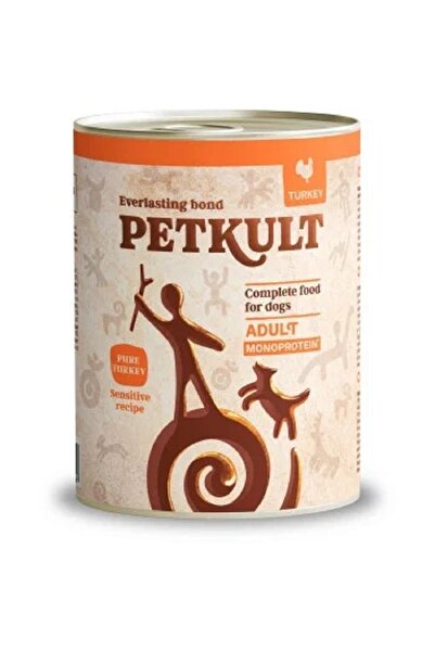 PetKult Hrană umedă pentru câini Sensitivi, Curcan și Cartof, 800 g