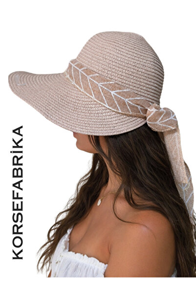 korsefabrika trend mood store قبعة شاطئية وعادية أنيقة وعملية مع واقي شمسي ذو...