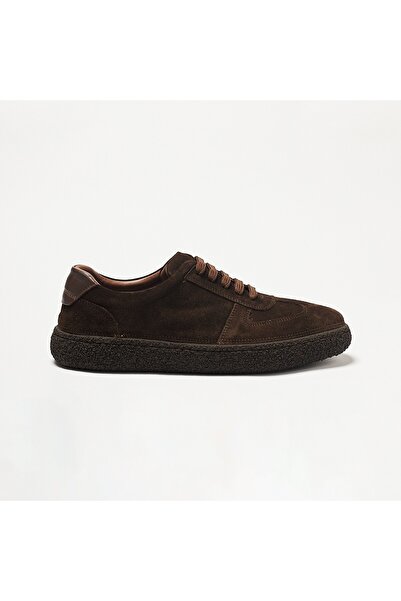 John May Erkek Oxford ( Klasik) OG-2180 2164-104 Kahve Süet-Kahve Dolaplı