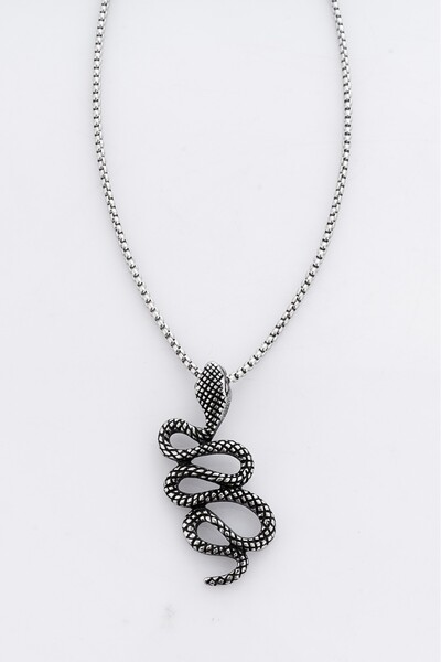 UKHWD SUPPLY 316L Steel Snake Necklace