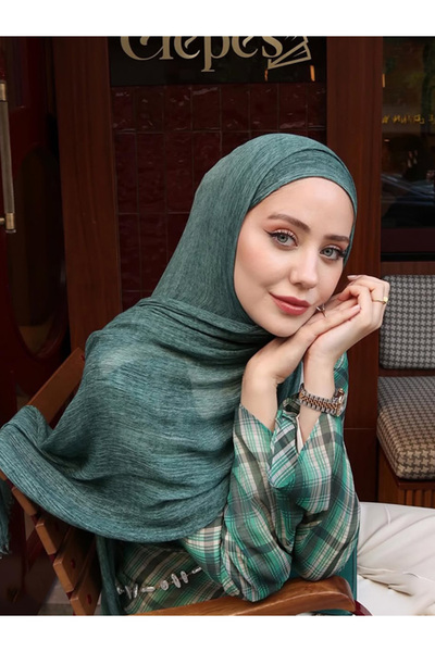 ARMANDA Organic Touch Viscose Shawl - Petrol