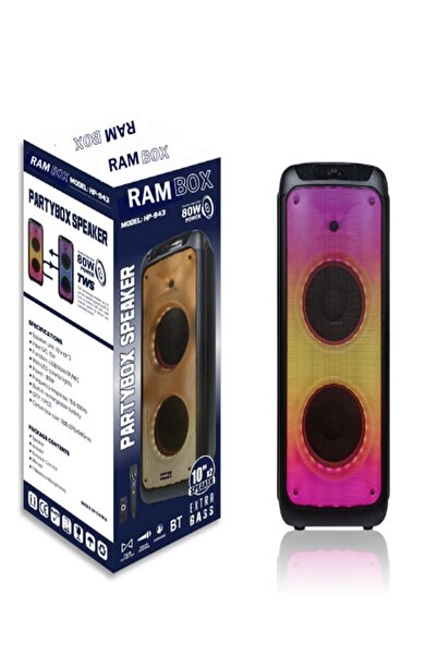 HEPU Rambox HP-943 Bluetooth Taşınabilir Hoparlör Ses Sistemi