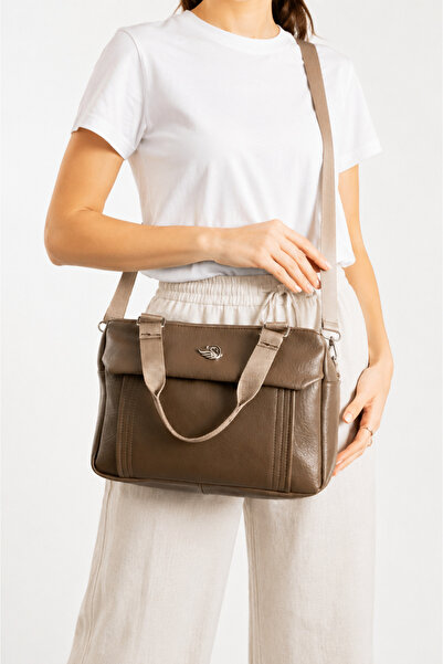 MILANOFOX 5-Compartment Mink Multi-Compartment Women's Hand and Shoulder Bag ...