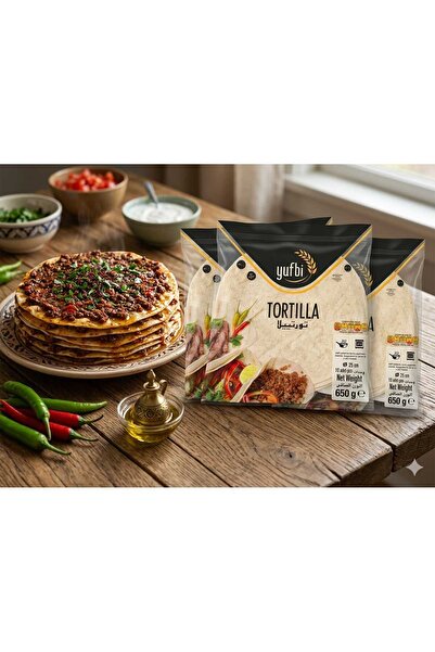 yufbi YUFBİ TORTİLLA 650 GR 10 LU