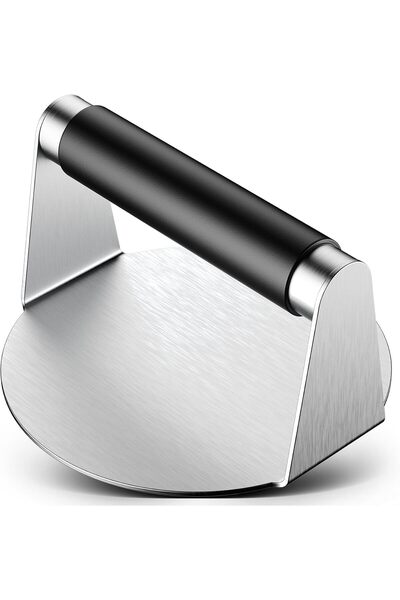VEXORA GLOBAL Stainless Steel Burger Press 14 X 14 Cm, Smash Burger Smasher, ...