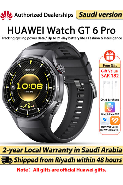 Huawei WATCH GT 6 Pro 46mm Smart Watch, 1.47'' Display, up to 21 days battery...