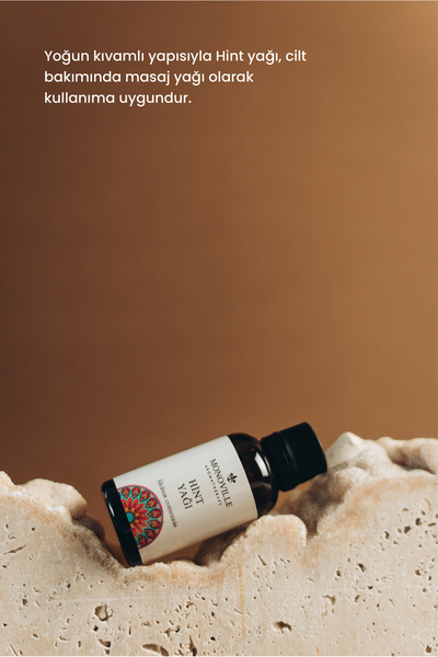 Monoville Hint Yağı (Yoğun Kıvamlı) 30 ml Soğuk Sıkım Saf ve Doğal (Castor Oil)