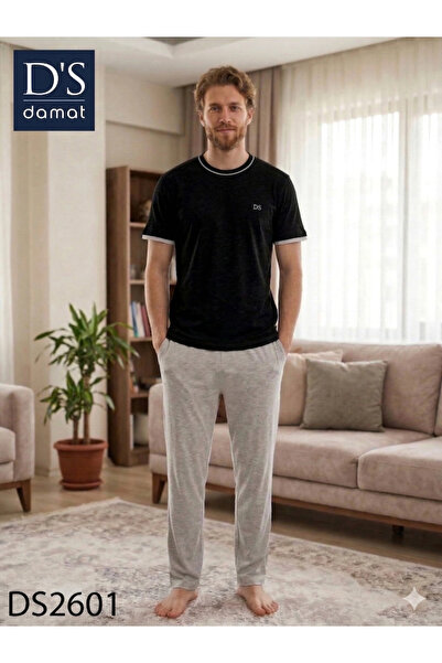 SS HOME CONCEPT D's damat 2601 men's spring short sleeve pajama set