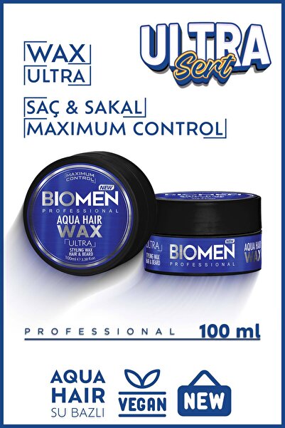 Biomen Ultra Güçlü Şekillendirici 100 ml - Güçlü Tutuş Wax