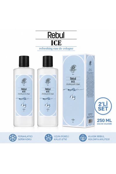 Rebul Ice Edc 250 ML * 2 ADET