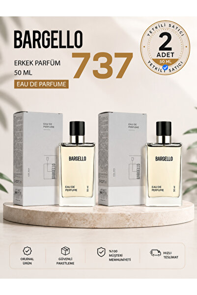 Bargello ERKEK PARFÜM 737 WOODY 50 ML EDP 198658695171 2x