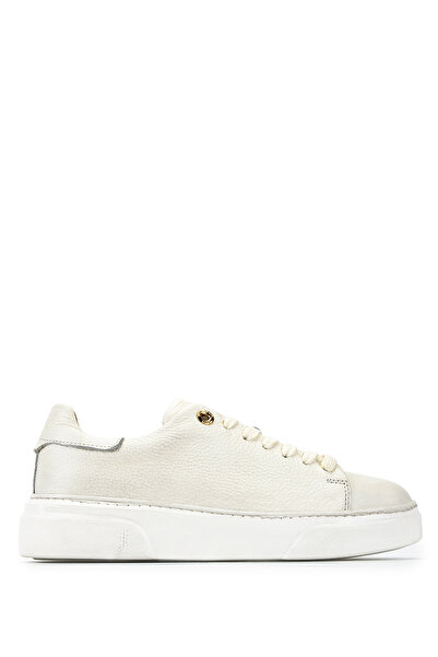 Tamer Tanca Kadın Hakiki Deri Bej Floter Sneakers & Spor Ayakkabı