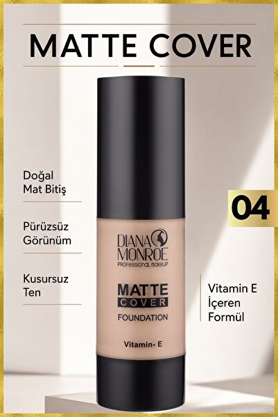 Diana Monroe Matte Cover Foundation