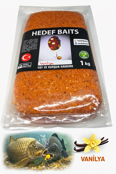 sr sazanrig Kokulu Sazan Alan Yemleme ve Yaylı Olta İçin Hazır Yem Hamuru (1 KG)
