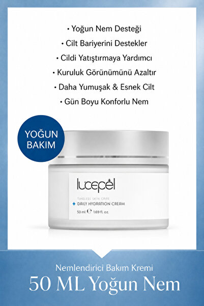 lucepel Cilt Bariyer Güçlendirici Nemlendirici Yüz Bakım Kremi Niacinamide|Pa...