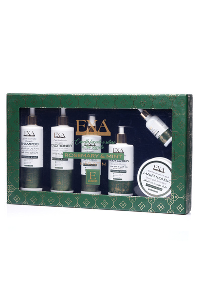 EXA Axa Mountain Laurel and Mint Hair Care Set + Gift Kit