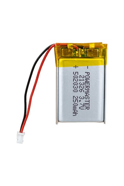 Powermaster 502030 3.7 Volt 250 Mah Lityum Polimer Pil