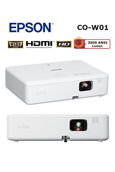 EPSON Co-w01 3000 Ansilümen 1024x768 Projeksiyon Cihazı
