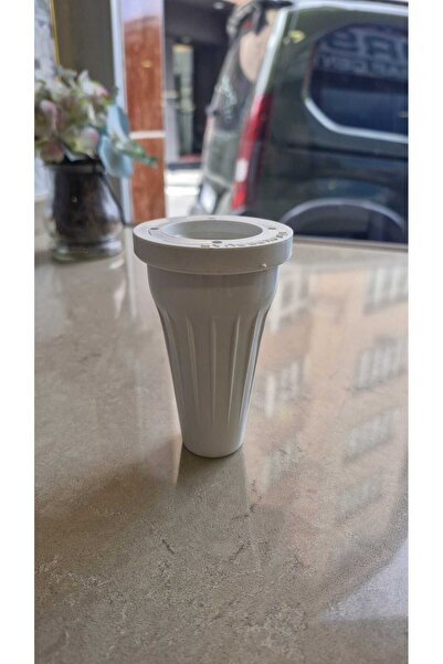 ORSAYAPI 4 AD. 10 CM AYARLANABİLİR PLASTİK MOBİLYA AYAĞI BEYAZ