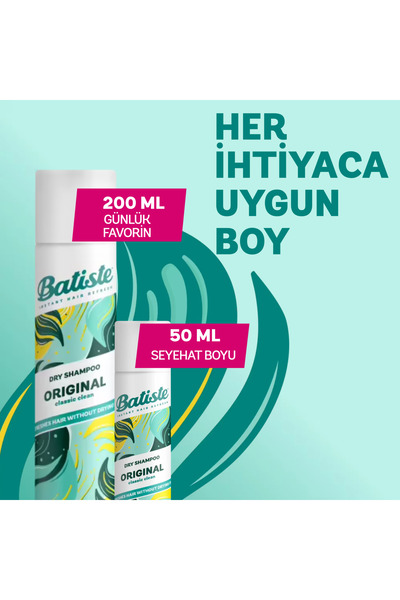 Batiste Original Kuru Şampuan 50 ML