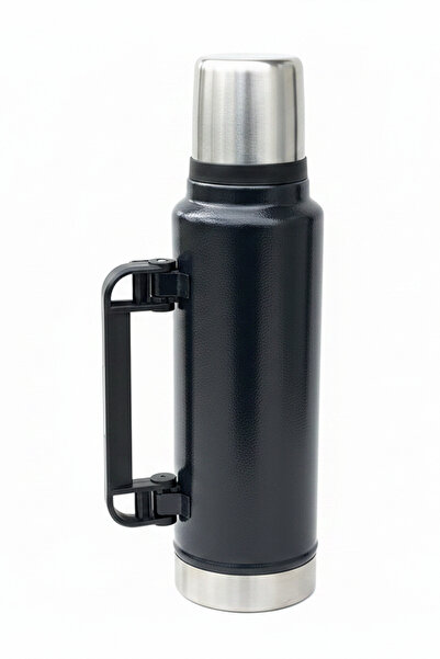 1450 ml Kulplu Çelik Termos - 304 Paslanmaz Çelik