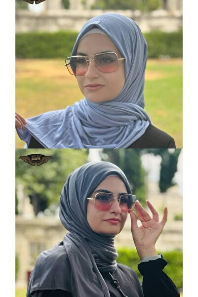 ALDAIYR 2 Pcs Combed Cotton Shawl Plain