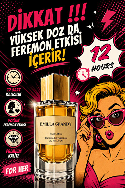 EMILLA GRANDY Nuit Kadın Parfümü 50 ml EDP Body Mist Etkili | Feromon Parfüm ...