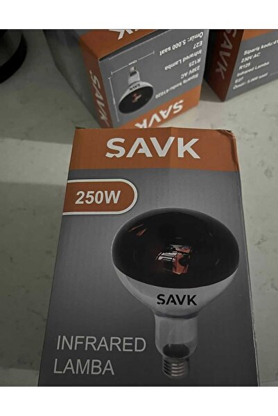 İnfrared Tnyvet Tanay Kızılötesi Isıtıcı Lamba Ampul / 3 Adet