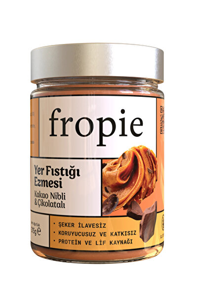 FROPİE Yer Fıstığı Ezmesi - Kakao Nibli ve Çikolatalı 315 gr