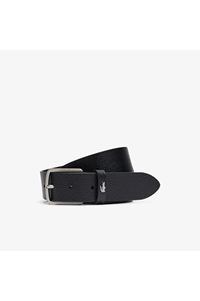 Lacoste Erkek Deri Siyah Kemer