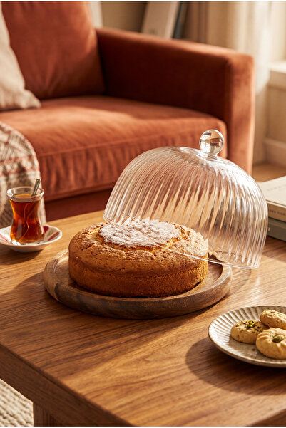 Perotti Std-Pisa Acacia-Glass Cake Pan 14 cm