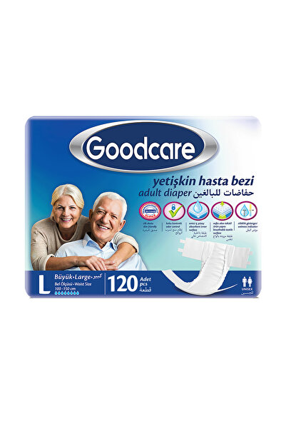 Goodcare Yetişkin Hasta Bezi Large 120 Adet