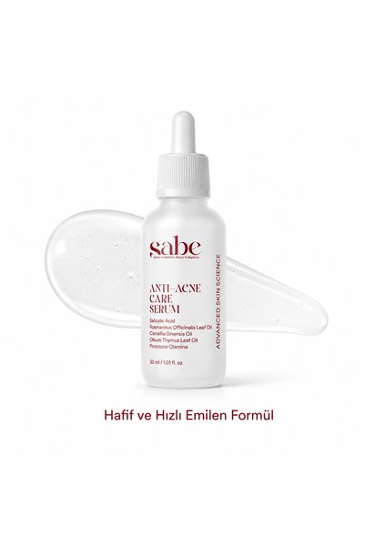 sabe Anti Acne Care Serum 30 ml |   Anti-Acne Serum Containing Salicylic Acid and Piroctone Olamine