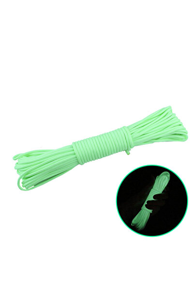 Choice12 5M Light Green Luminous Paracord 9 Core 4mm Outdoor Fluorescent Rope...