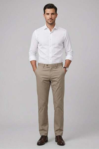 Uki KUM Slim Fit Chino Pantolon