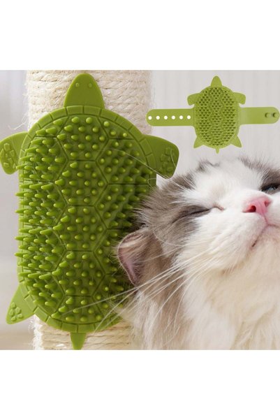 Choice Cat Hair Removal Massage Comb Cat Scratching Rubbing Brush Pet Groomin...