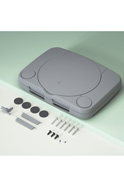 Choice Grey Bitfunx Replacement Shell Transparent Game Console Case Housing C...