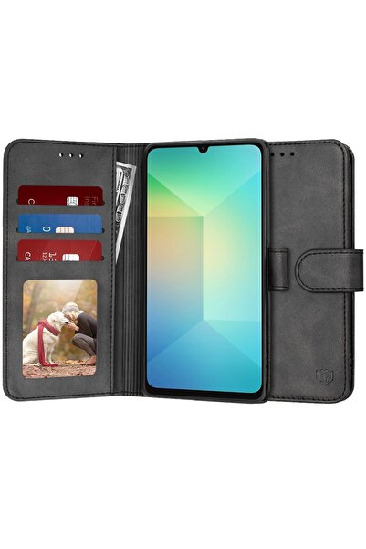 Techsuit Carcasă pentru Samsung Galaxy A06 - Techsuit Jurnal - Negru