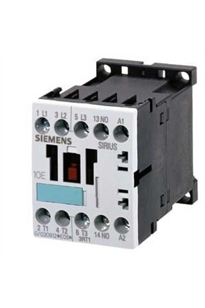 Siemens 3Rt1015 1Ab02 Sirius Kontaktor Vida Bağlantılı 24 V Ac 3Kw 7A 1Nc