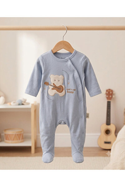 Efemkids 0/9 Ay Bebek Tulum Pamuklu Mevsimlik Terleme Yapmaz Nakışlı Yenidoğa...