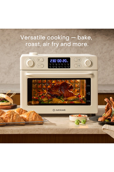 Nutricook 30L Air Fryer Toaster Oven AFTO330 (Beige)