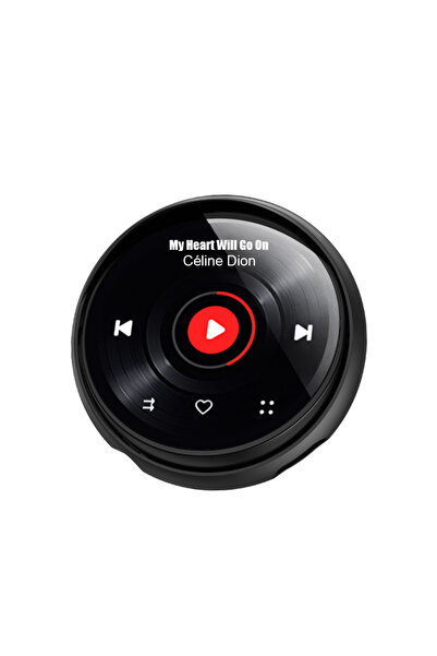 Choice5 مشغل MP3 رمادي اللون بسعة 64 جيجابايت طراز BF03 ​ هيكل دائري ​ تصميم ...